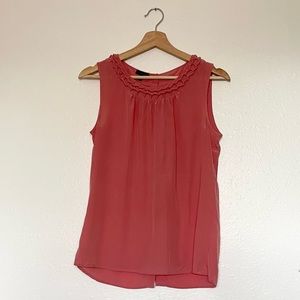 Talbots silk sleeveless blouse